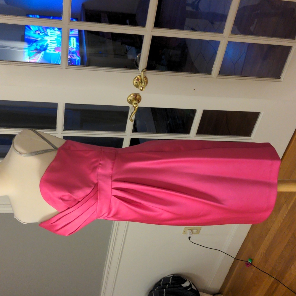 Alfred Angelo Barbie Pink Strapless dress size 10 - Picture 2 of 6